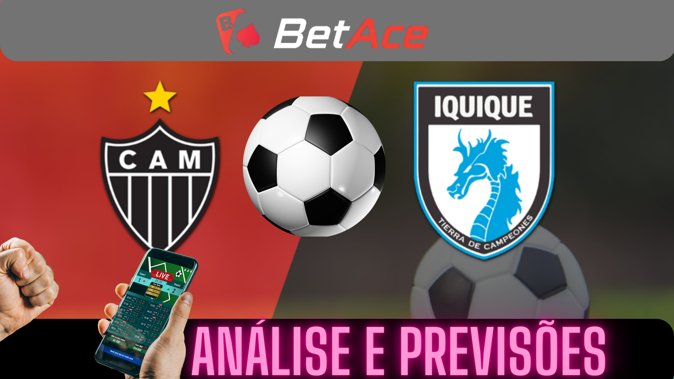 betacce atlético-mg x iquique 2025