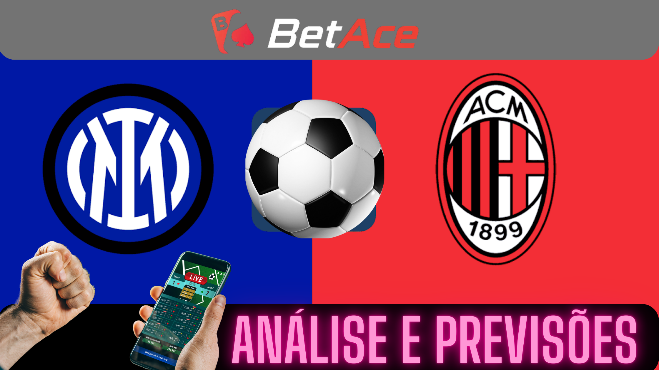 betace inter milão x milan 2025