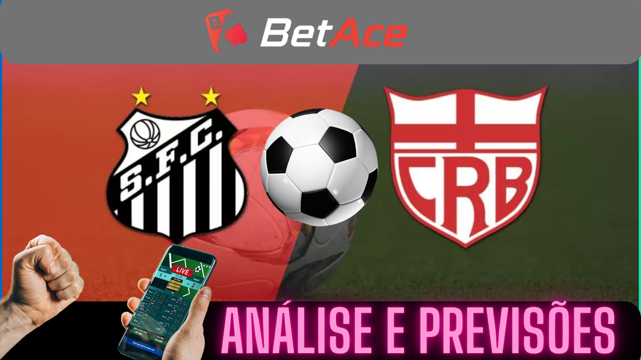betace santos e crb 2025