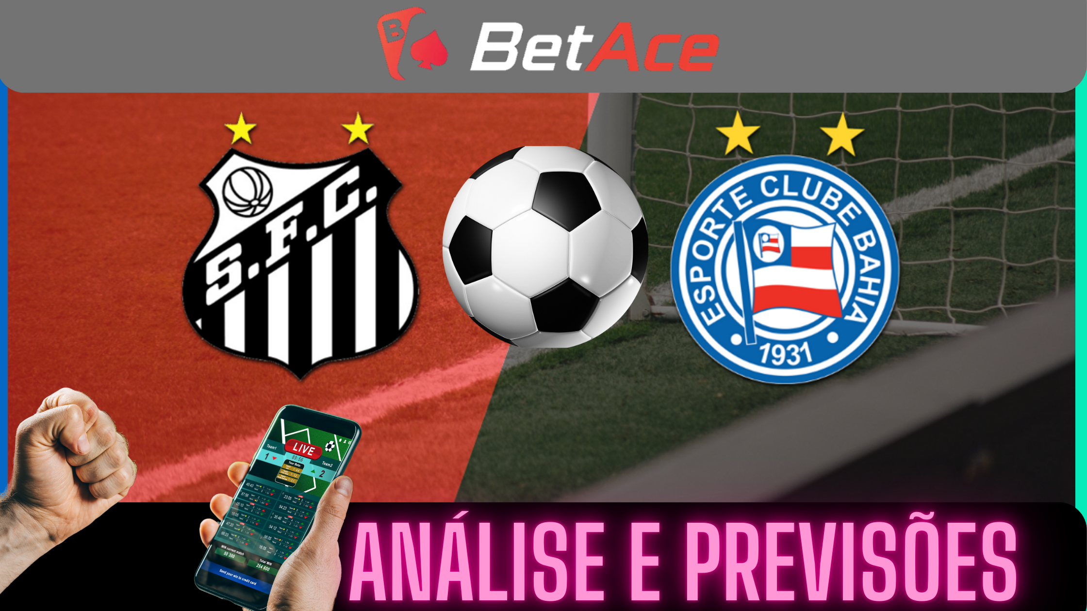betace santos x bahia 2025